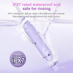 Women Electric Shaver Razor Trimmer, 2 In 1 Electric Shaver for Women, IPX7 Waterproof Dual Head Lady Shaver ,Painless Hair Remover, Facial Hair Removal for Women for Eyebrows, Lips and Body